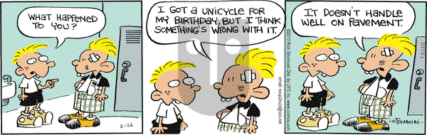 Soup to Nutz - Old on Friday February 26, 2010 Comic Strip