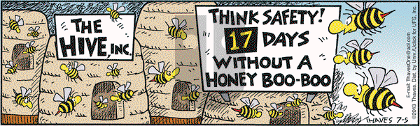Frank and Ernest on Friday July 5, 2013 Comic Strip
