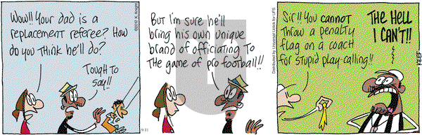 The Knight Life on Tuesday September 11, 2012 Comic Strip