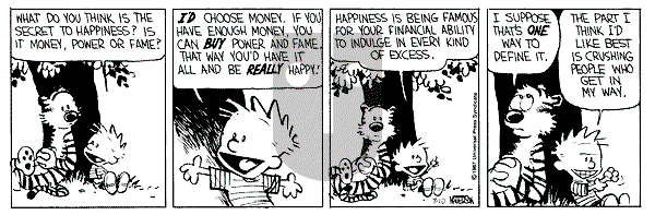 Calvin and Hobbes - Friday July 10, 1987 Comic Strip
