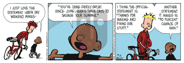 Frazz - Saturday September 2, 2006 Comic Strip