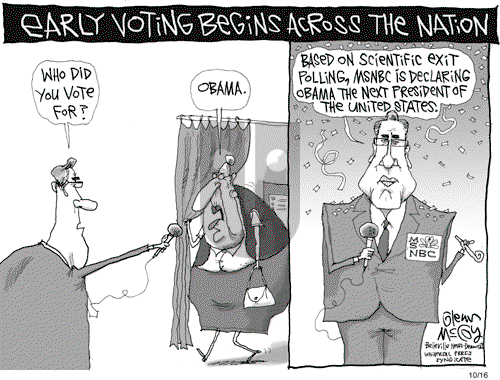 Glenn McCoy on Thursday October 16, 2008 Comic Strip