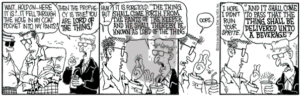 Monty on Monday April 5, 2004 Comic Strip