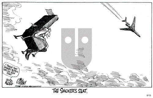 Pat Oliphant on Wednesday August 13, 1986 Comic Strip