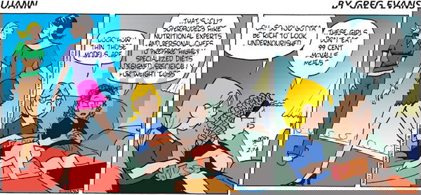 Luann on Sunday July 24, 2005 Comic Strip