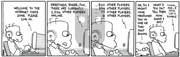 FoxTrot - Thursday August 6, 1998 Comic Strip