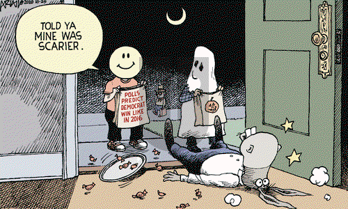 Robert Ariail on Thursday October 29, 2020 Comic Strip