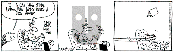 The Buckets on Wednesday September 10, 1997 Comic Strip