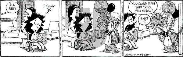 Baby Blues on Monday November 4, 2002 Comic Strip