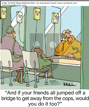 Cornered on Tuesday May 22, 2012 Comic Strip