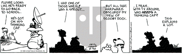 Over the Hedge on Friday August 30, 1996 Comic Strip