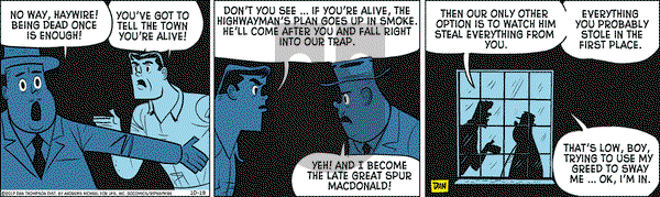 Rip Haywire on Thursday October 19, 2017 Comic Strip