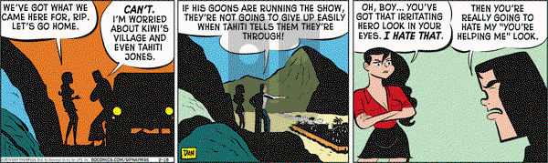 Rip Haywire on Wednesday February 18, 2015 Comic Strip