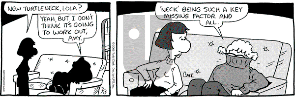 Lola on Saturday March 15, 2008 Comic Strip