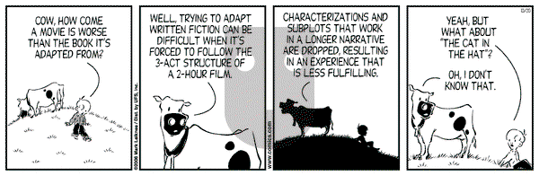 Cow and Boy Classics on Friday October 20, 2006 Comic Strip
