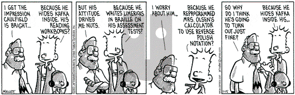 Frazz on Wednesday January 15, 2003 Comic Strip