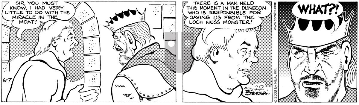 Alley Oop - Saturday June 7, 2003 Comic Strip