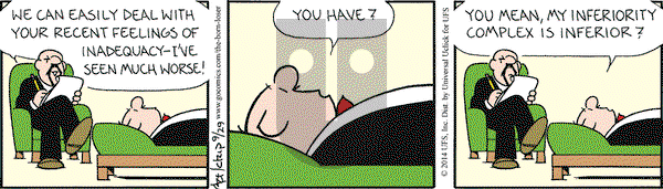 The Born Loser on Monday September 29, 2014 Comic Strip