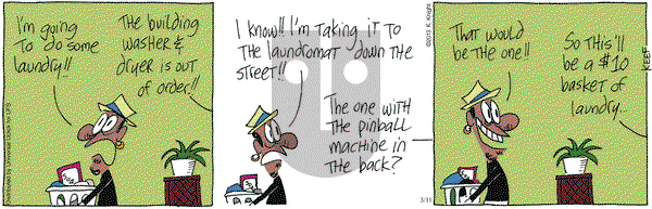 The Knight Life on Monday March 11, 2013 Comic Strip