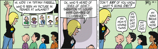 Luann on Tuesday October 1, 2013 Comic Strip