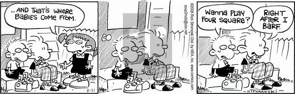 Soup to Nutz - Old on Thursday August 21, 2008 Comic Strip