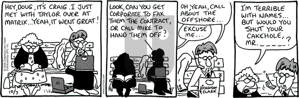 Lola on Saturday October 7, 2006 Comic Strip