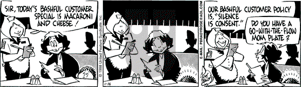 Rose is Rose on Friday January 16, 1998 Comic Strip