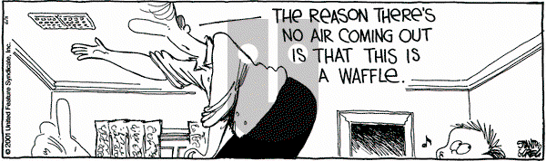 The Buckets on Monday June 11, 2001 Comic Strip
