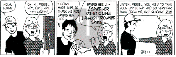 Luann on Wednesday September 6, 2000 Comic Strip