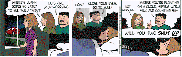 Luann - Monday February 22, 2021 Comic Strip