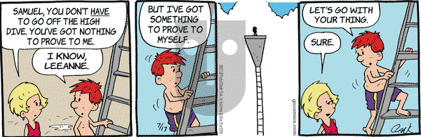 Lola on Tuesday July 17, 2018 Comic Strip