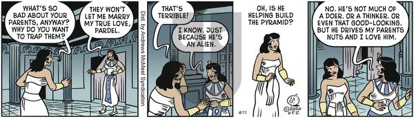 Alley Oop on Saturday April 11, 2020 Comic Strip