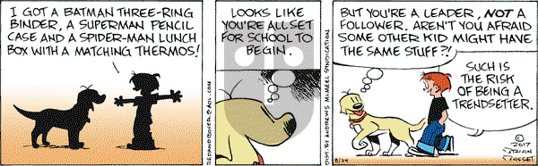 Red and Rover on Thursday August 24, 2017 Comic Strip
