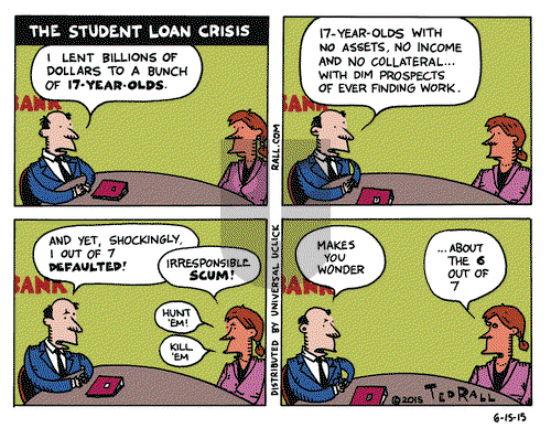 Ted Rall on Monday June 15, 2015 Comic Strip