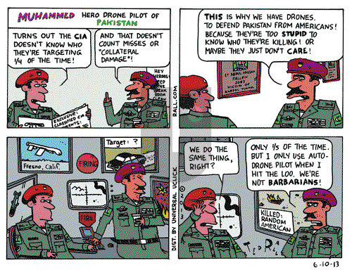 Ted Rall on Monday June 10, 2013 Comic Strip