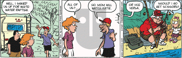 Cleats - Saturday July 10, 2004 Comic Strip