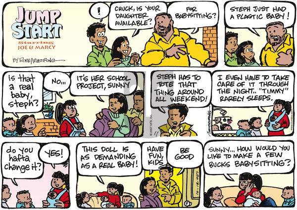 JumpStart on Sunday October 14, 2007 Comic Strip