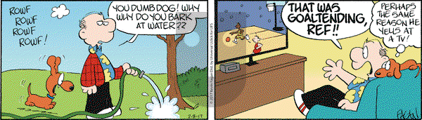 Drabble on Wednesday February 8, 2017 Comic Strip