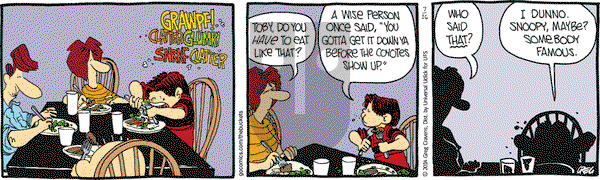 The Buckets on Wednesday July 16, 2014 Comic Strip