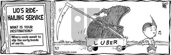 Lio on Friday September 27, 2019 Comic Strip
