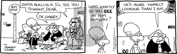 Lola on Thursday April 11, 2002 Comic Strip