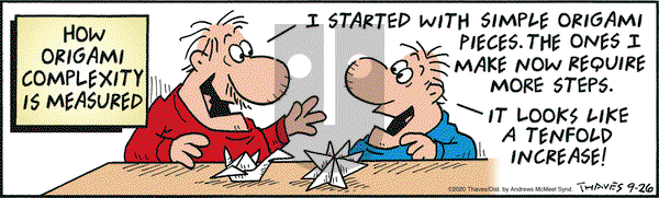 Frank and Ernest on Saturday September 26, 2020 Comic Strip