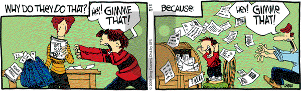The Buckets on Tuesday January 27, 2009 Comic Strip