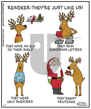 Half Full - Thursday December 5, 2013 Comic Strip
