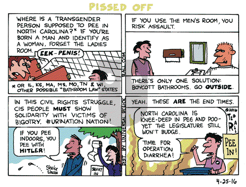 Ted Rall on Monday April 25, 2016 Comic Strip