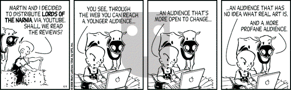 Cow and Boy Classics on Friday April 4, 2008 Comic Strip