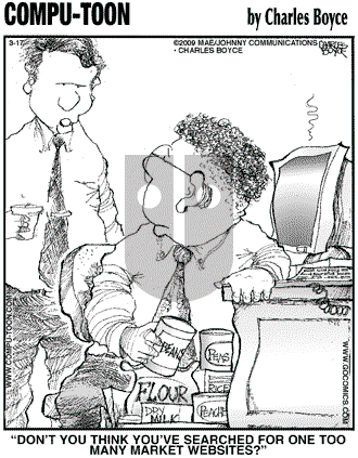 Compu-toon on Tuesday March 17, 2009 Comic Strip