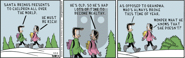 Grand Avenue - Thursday December 5, 2024 Comic Strip