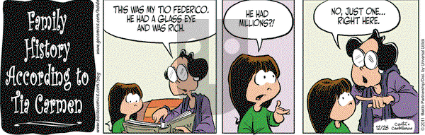 Baldo on Wednesday December 28, 2011 Comic Strip