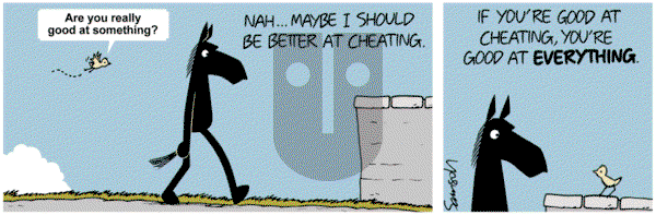 Dark Side of the Horse on Tuesday March 12, 2019 Comic Strip